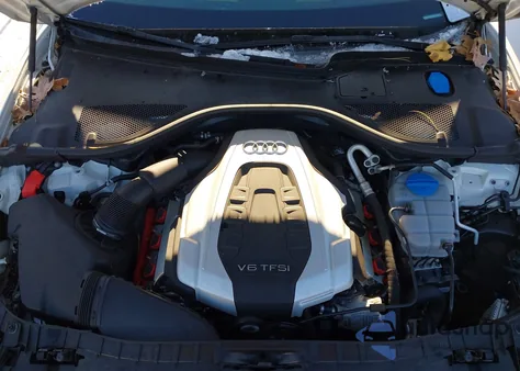 2016 Audi A6 3.0T Premium Plus from USA, damaged, VIN WAUHGAFC2GN102111